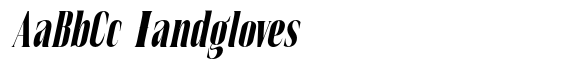 Aplenty Medium Ultra Condensed Italic image