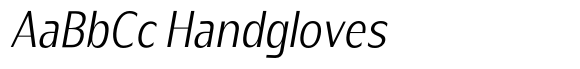 Relastig ExtraLight SemiCondensed Italic image