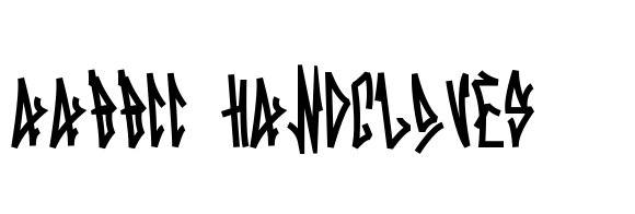 Skinny Street  Bold font sample