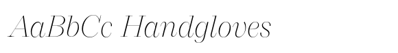 Macklin Display ExtraLight Italic image