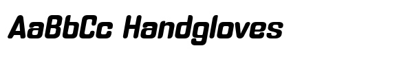 Rounvia Bold Semi Expanded Italic image