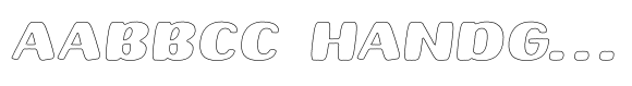 Aquarium Rough Outline Italic image