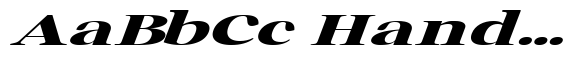 Gaslighter Soft Black Italic Extra Expanded image