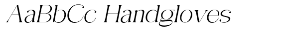 Galmiten Semi Serif Extra Expanded Slanted image