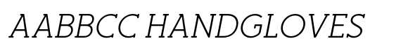 Merlo Round Serif Regular Italic image
