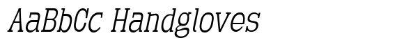 Gatron Extra Light Condensed Italic image