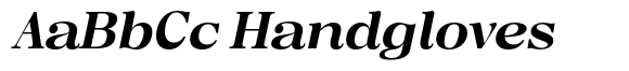 Regaris Plain Bold High Italic image