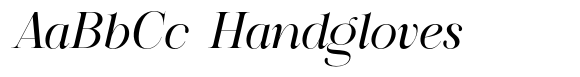 Vonitha Bella Italic font sample