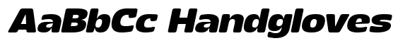 Calogen Soft Bold Expanded Italic image