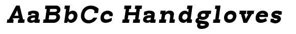 Pano Slab Black Semi Expanded Italic image