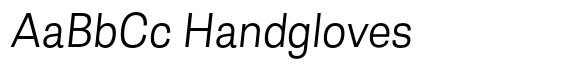 Berna Light Italic image