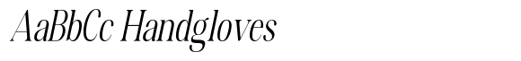 Gialvano Condensed Slant image