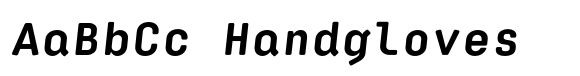Klamp 105 Mono Bold Oblique image
