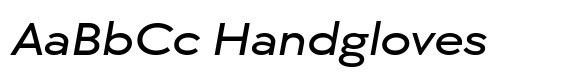 TT Chocolates Expanded Medium Italic image