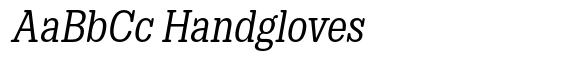 Dean Soft Slab Condensed Book Italic image