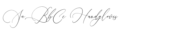 Budapestra Hollowgram Fairytale font sample