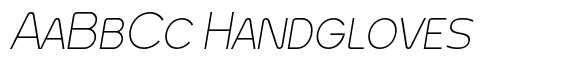 Arko Small CAPS Arko CA Thin Italic image
