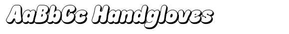 Puddy Gum Italic 3 D Extrude font sample