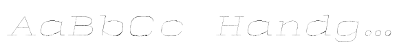 Adore Mono Hairline Italic image