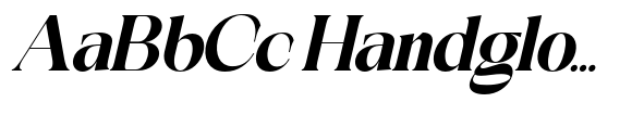 CKR Serif Black Slanted image