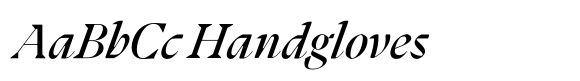 Kaguci Medium Italic font sample