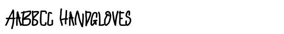 Trembling Hands font sample