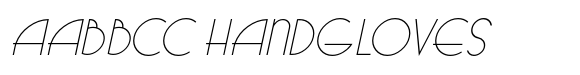 Wardrobe JNL Oblique font sample