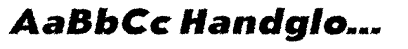 Aukim II Distort Heavy Wide Italic image