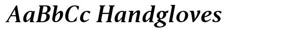 Haggard Nova Bold Italic image