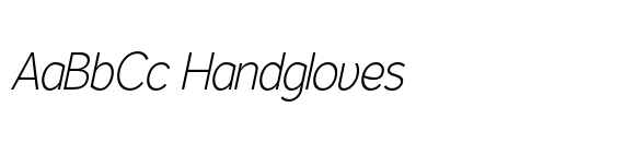 Gorga S Regular Expanded Italic image