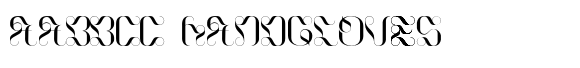 Lucrezia font sample