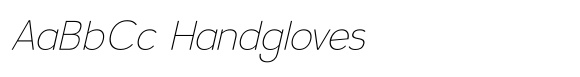 Calvin Ultralight Italic image