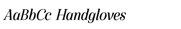 Gwyner Condensed Italic image