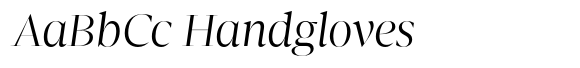 Agna Display Light Italic image