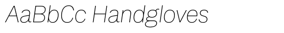 Rigor Pro Thin Italic image