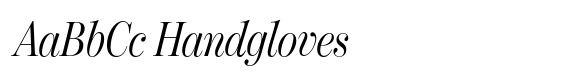 Moderno FB Condensed Light Italic image
