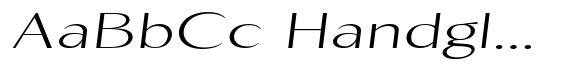 Kenisya Thin Semi Expanded Italic image