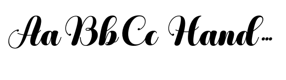 Valentines Italic font sample