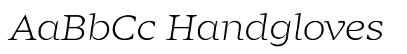 Zin Serif Extended Light Italic image