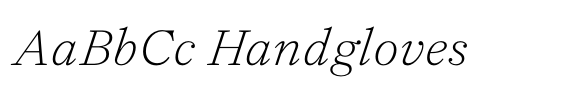 Allrounder Baroque Light Italic image