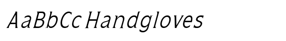 Kineks Light Serif Condensed Italic image