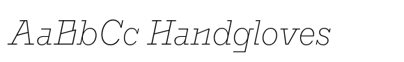 Flink Slab Voltage Cnd XLight Italic image