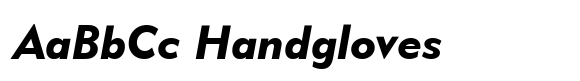 Geometric 415 Black Italic image