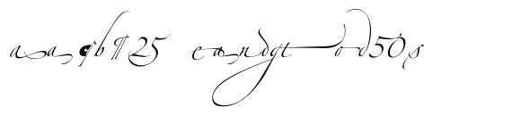 Zapfino Extra Std Alternate image