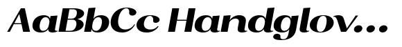 Juligraf Sans Black Exp Italic image