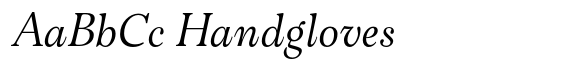 Bingley Italic image