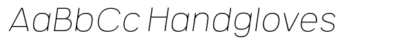 Mula Rounded Thin Italic image