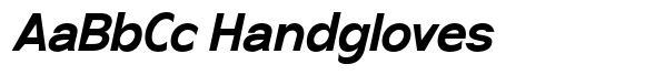 Nira Nara Extra Bold Semi Condensed Slant image