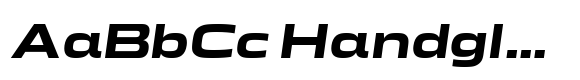 Mirano Extended Bold Italic image