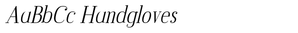 Stradivari Italic font sample